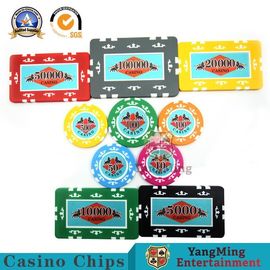 comprare Casinò stampabile su misura RFID Chips Set di NFC dei chip di mazza del laser dell'ABS fabbricazione online