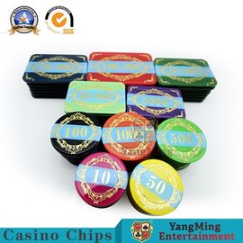 comprare Il casinò leggero durevole di RFID scheggia/mazza Chips Standard Color di rettangolo fabbricazione online
