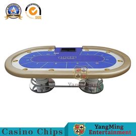 comprare Tabella ovale Texas Hold della mazza del casinò di forma loro quadrato Tbale del baccarat fabbricazione online
