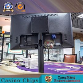 comprare Supporto doppio dell'esposizione del supporto del monitor dello schermo regolabile del sistema del preannunciatore del baccarat del ferro fabbricazione online