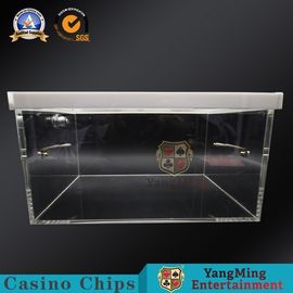 comprare Urna di plastica di Tabella della mazza con il logo/scatola acrilica dorata di punte dei contanti fabbricazione online