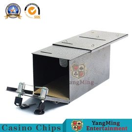 comprare Accessori dedicati della Tabella della mazza del casinò della scatola di Mini Metallic Iron Cash Storage fabbricazione online