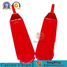comprare Gli accessori lussuosi della Tabella del baccarat di colore rosso spalano la pagaia della mazza fabbricazione online