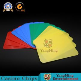 comprare La Tabella del poker dello SGS carda il PVC di plastica 100% degli accessori del gioco del casinò 88*63mm Texas Hold loro carte fabbricazione online