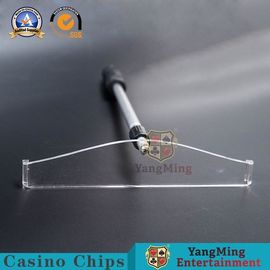 comprare Tavolo verde Chips Casino Game Accessories 2 della ruota di roulette - mazza di alluminio Chip Rake del telescopio della sezione fabbricazione online