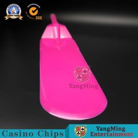 comprare Le carte del poker del black jack spalano la pagaia di plastica acrilica dei soldi delle carte da gioco del tavolo verde fabbricazione online