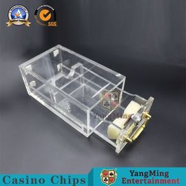 comprare Un supporto di 8 carte da gioco acrilico spesso delle piattaforme 88*63mm del supporto di scarto del poker dei giochi di gioco fabbricazione online