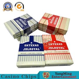 comprare I giochi di gioco bastonano le carte da gioco UV 57x87/63x88mm del casinò del segno fabbricazione online