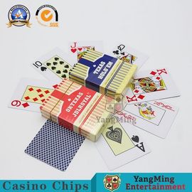 comprare L'abitudine ha glassato l'indice standard 100% delle carte da gioco di plastica impermeabile fabbricazione online