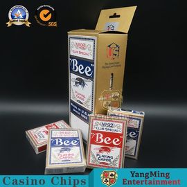 comprare Carta nera importata della mazza dell'ape del centro dalla scatola dei colori degli Stati Uniti 310g in rosso ed in blu fabbricazione online