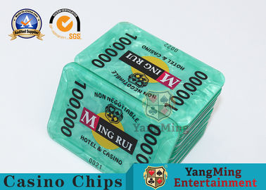 comprare Numero di sicurezza di Chips Set Clay Casino Stickers della mazza di Las Vegas RFID per concorrenza di gioco fabbricazione online