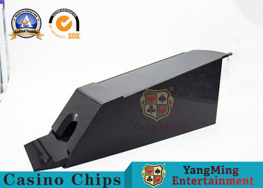 comprare Carta professionale di gioco del supporto della mazza del casinò acrilico della piattaforma dei nero 1 - 8 di Hotsale che tratta scarpa fabbricazione online