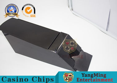 comprare Il nero di scarpa di gioco della carta della mazza del classico fornito di gambe alto- completamente ha accluso fabbricazione online