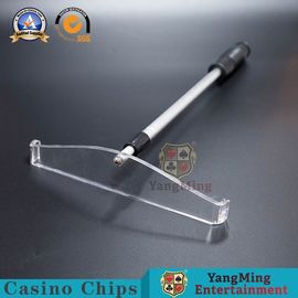 comprare I prodotti di gioco della mazza ritrattabile del baccarat di Chip Rake Poker Aluminum Alloy delle roulette rivestono di ferro le carte Chips Code Receiver fabbricazione online