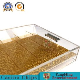 comprare 800pcs mazza Chip Case Tray/baccarat Texas Poker Chip Holder Customize del casinò fabbricazione online