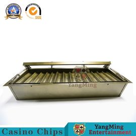 comprare casinò Chip Tray di 760*210mm 2 strati che giocano Chips Float Double Lock Poker Chip Case fabbricazione online