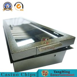 comprare Tabella Chip Tray della mazza di 680*210mm 1 serratura 14g Chips Case di gioco mescolantesi fabbricazione online