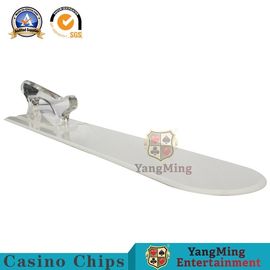 comprare Pala di plastica di gioco della carta dell'ABS di Texas Holdem Table Poker Accessories del baccarat bianca & rossa con la pala fabbricazione online