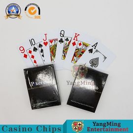 comprare Carte da gioco del club del poker del Texas/carte di plastica impermeabili del tavolo verde della grande stampa fabbricazione online
