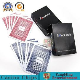 comprare Il colore blu rosso inscatola il piatto di rame nero delle carte da gioco di plastica CMYK di 100% fabbricazione online