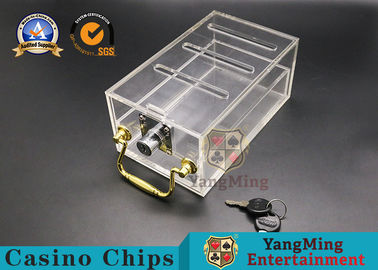 comprare Scatola di carte da gioco di gioco della piattaforma degli accessori 6 del gioco del casinò di personalizzazione fabbricazione online
