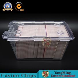 comprare supporto di scarto di sicurezza delle carte da gioco della piattaforma del trasportatore 8 delle carte dell'acrilico degli accessori del gioco del casinò 195g per la Tabella del baccarat fabbricazione online