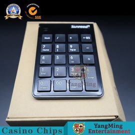 comprare Tastiera senza fili nera dell'input di risultato del sistema di software del gioco della Tabella del poker del baccarat della tastiera di USB fabbricazione online