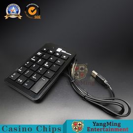 comprare Sistema metallico plastica esile della Tabella della tastiera del nero della tastiera di numero dei sistemi di gioco del baccarat USB fabbricazione online