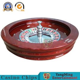 comprare Tabella russa della mazza della piattaforma girevole di 80cm di legno solido di roulette del bordo lussuoso della ruota fabbricazione online