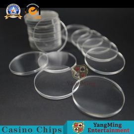 comprare L'acrilico dedicato del club del casinò di gioco scheggia i chip rotondi del diametro del separatore 40mm fabbricazione online
