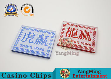 comprare Il casinò Dragon Tiger Poker Game Marker 8 giochi di carte da gioco delle piattaforme vince il bottone del commerciante fabbricazione online