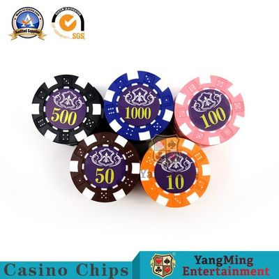 comprare 760 pc Texas Hold loro ABS anti-contraffazione Clay Poker Fancy Chip Set di Chip Currency American del centro del gioco hanno prestabilito il punto fabbricazione online