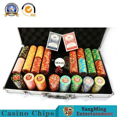 comprare 600 pezzi di 12g di nucleo di ferro dell'ABS Texas Hold di Clay Poker Chip Set loro codice dell'autoadesivo di Digital fabbricazione online