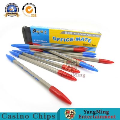comprare Annotazione rossa e blu Pen Poker Table del sistema della visualizzazione elettronica dei giochi del baccarat fabbricazione online