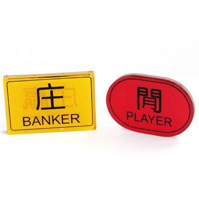 comprare Posizionamento libero della Tabella della mazza del bordo dell'alto della trasparenza di Crystal Acrylic di stampa su due lati del baccarat di gioco casinò della Tabella fabbricazione online