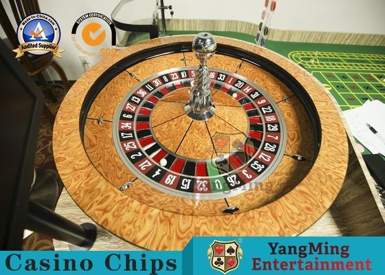 comprare Alluminio a 32 pollici di legno solido di acciaio inossidabile del bordo della ruota di roulette fabbricazione online