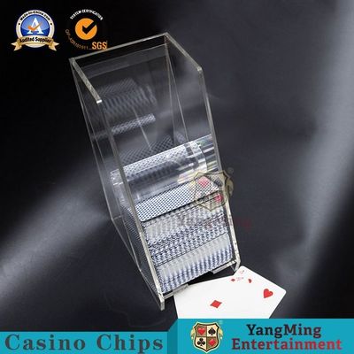 comprare Acrilico completamente trasparente di Crystal Thick Baccarat Poker Table fabbricazione online