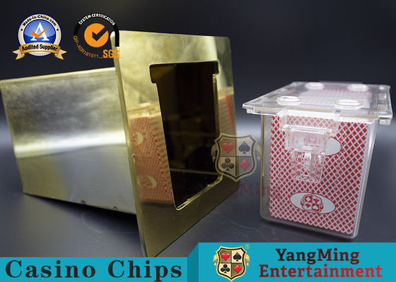 comprare la scatola di carta da gioco 1kg ha placcato l'acciaio inossidabile dorato di titanio fabbricazione online