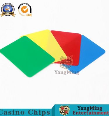 comprare Tabella di plastica impermeabile 90x65mm della mazza del pezzo della carta del PVC di colore di punto fabbricazione online