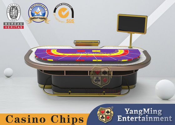 comprare Tovaglia ignifuga di cuoio della Tabella di gioco del poker del casinò del corrimano dell'unità di elaborazione fabbricazione online