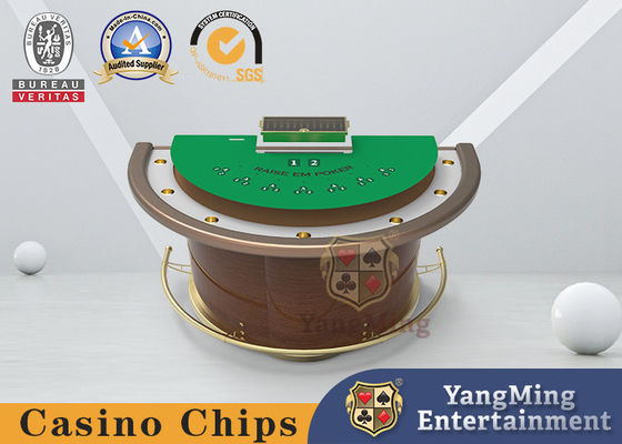 comprare Tabella della mazza del black jack del semicerchio 7Cards con la tovaglia a prova di fuoco fabbricazione online