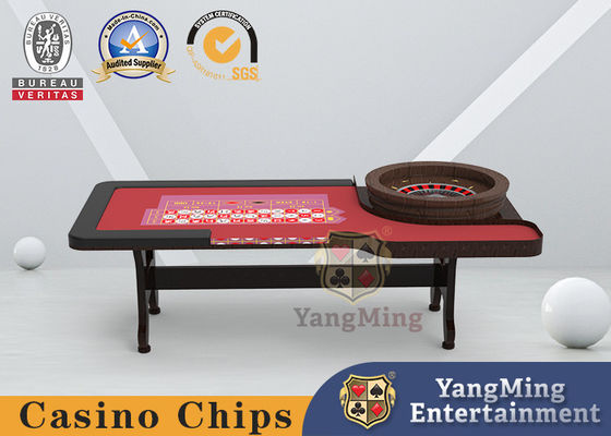 comprare Mazza a prova di fuoco Chip Table della piattaforma girevole del bordo delle roulette con la spugna ispessita fabbricazione online