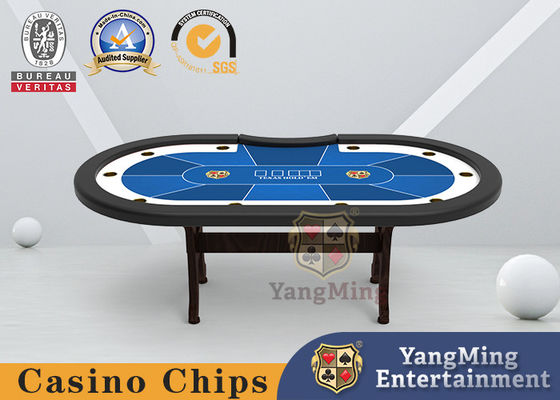 comprare Texas Hold loro Tabella di legno solida H del gioco di scacchi del poker del club ha modellato il piede fabbricazione online