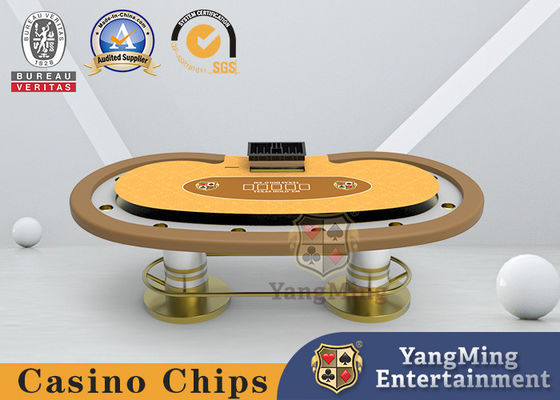 comprare Acciaio inossidabile della tabella 304 di scacchi del gioco di Pea Shaped Texas Oval Casino fabbricazione online