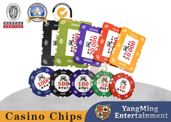 comprare Casinò Clay Poker Table Chip Lightweight degli autoadesivi di Ironcore fabbricazione online