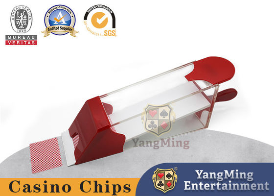 comprare Scarpa traslucida del commerciante della scheda fissa di Texas Table del casinò di 8 piattaforme fabbricazione online