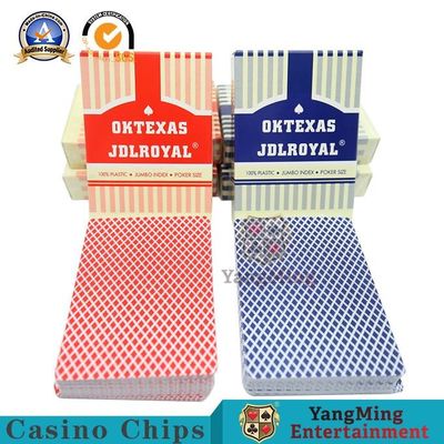 comprare Colore di plastica glassato resistente delle carte da gioco due del poker del Texas dell'acqua di 100% fabbricazione online
