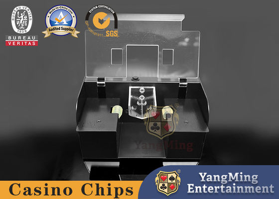 comprare Shuffler su misura della carta della piattaforma del metallo 2 dell'alimentazione elettrica per il casinò della mazza fabbricazione online