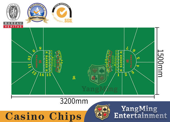 comprare Tovaglia della copertura della Tabella del poker del feltro del baccarat dei giocatori dello SGS 15 fabbricazione online