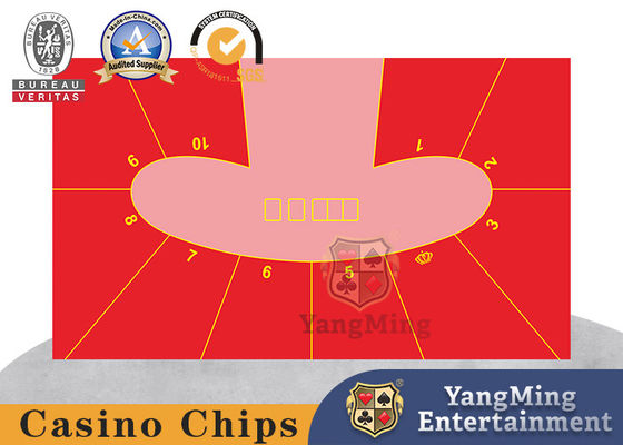 comprare Tovaglia del feltro di Texas Holdem Card Game Poker della persona di CMYK 10 fabbricazione online